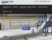 Tablet Screenshot of cdmsys.com